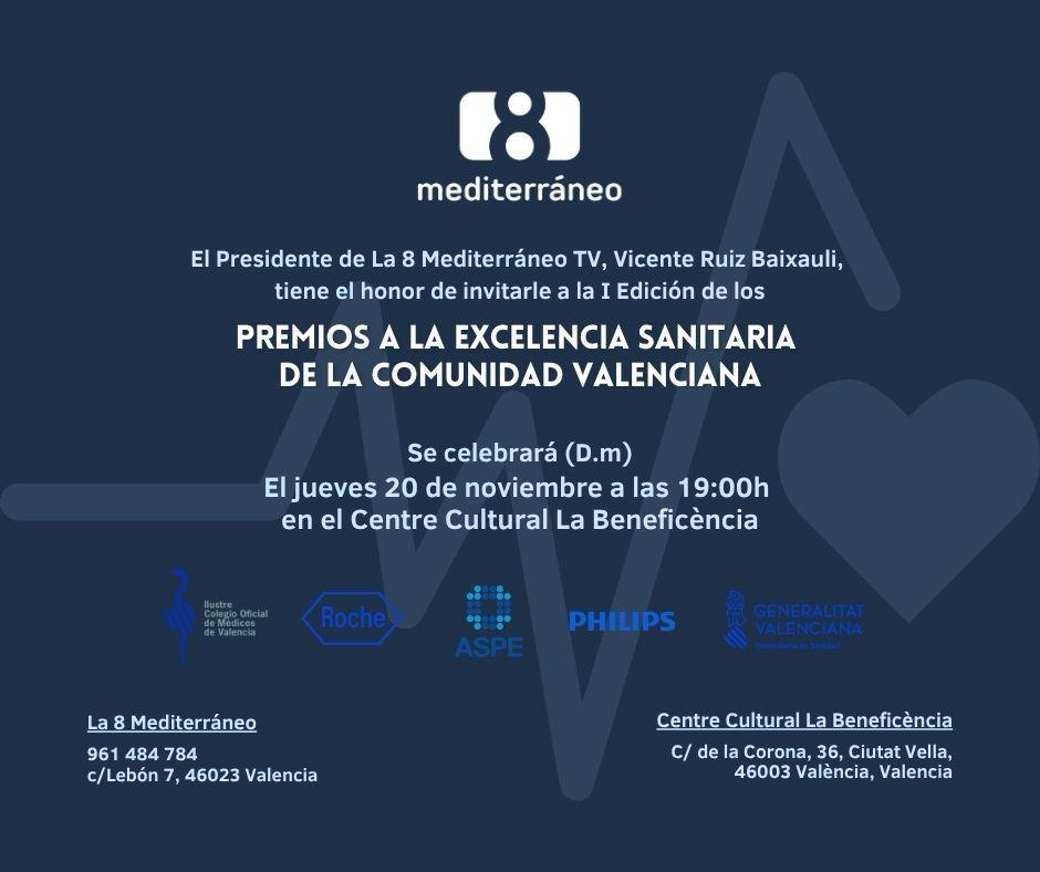 Premios Excelencia Sanitaria 2025: la salud valenciana celebra su talento