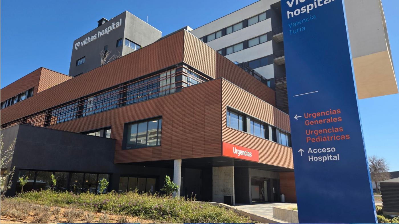  Urgencias Vithas Valencia Turia registra un tiempo medio de resolución menor a 80 minutos