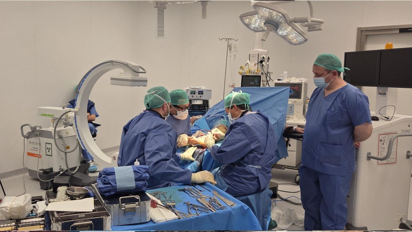 Cirujanos ortopédicos rusos se forman en Vithas Valencia Turia 