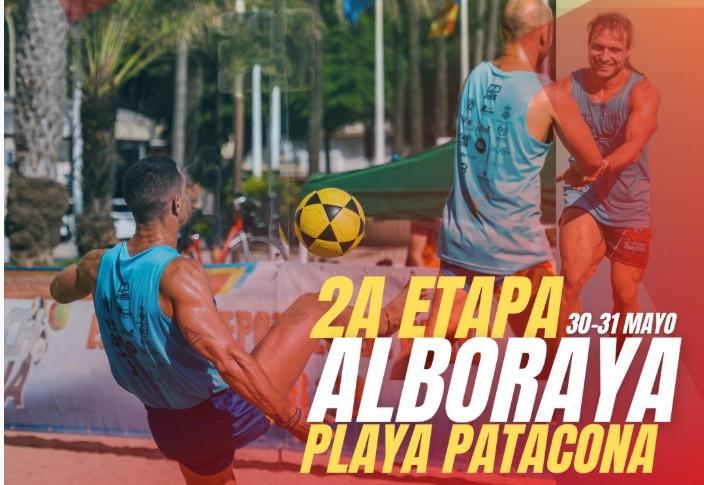 La playa de la Patacona acoge la segunda etapa de la Liga Nacional de Futevolei 2026