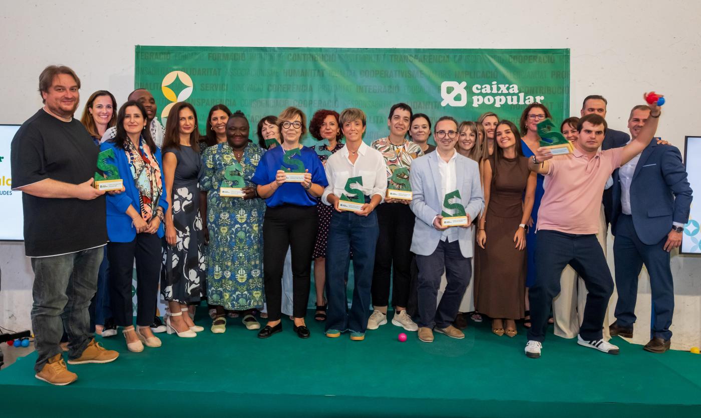 Caixa Popular repartirá 135.000 euros entre proyectos sociales de la Comunitat Valenciana