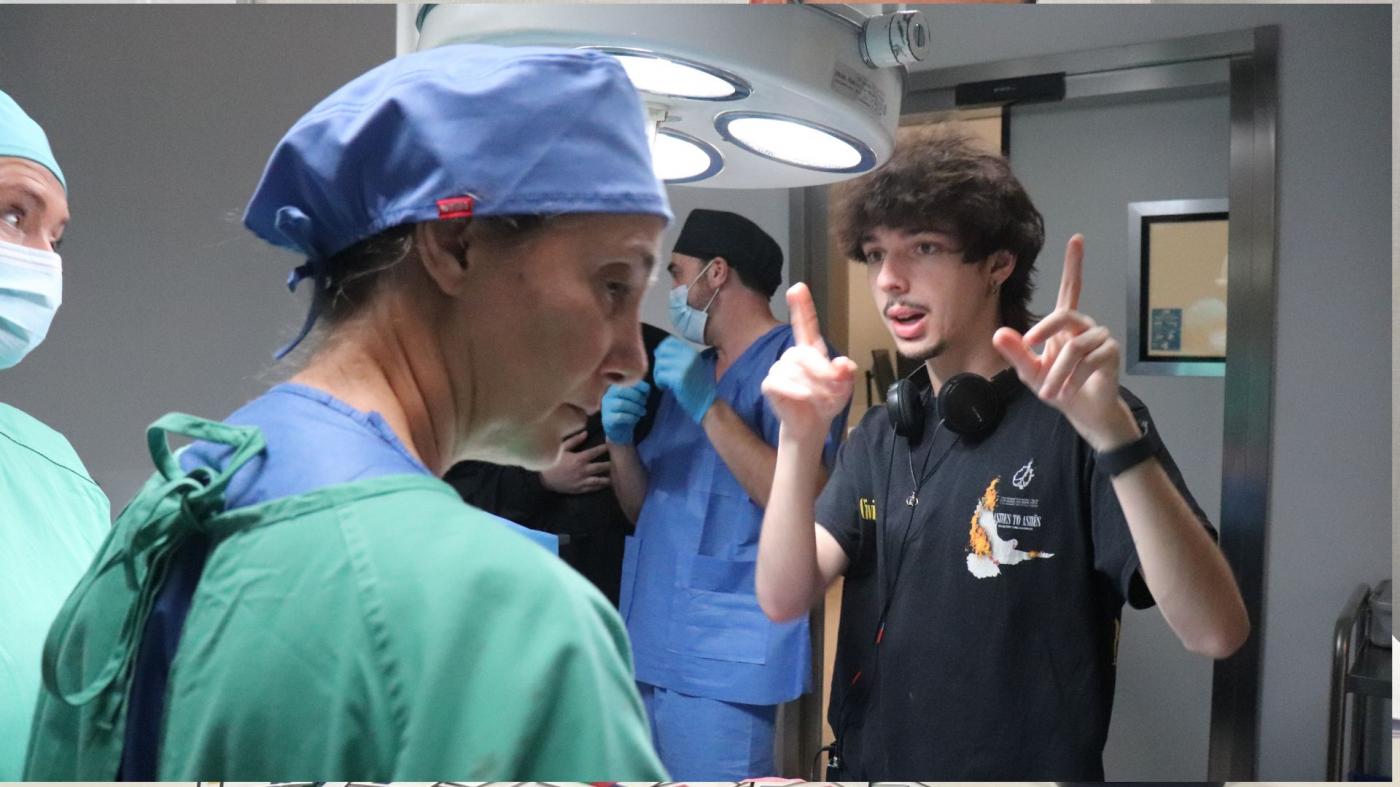 Finaliza en Valencia el rodaje de Estertor, un cortometraje de terror psicológico